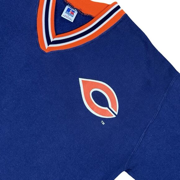 Vintage 90’s Russell Athletic Chicago Bears Pullover Sweatshirt - Size Large - Picture 2 of 9
